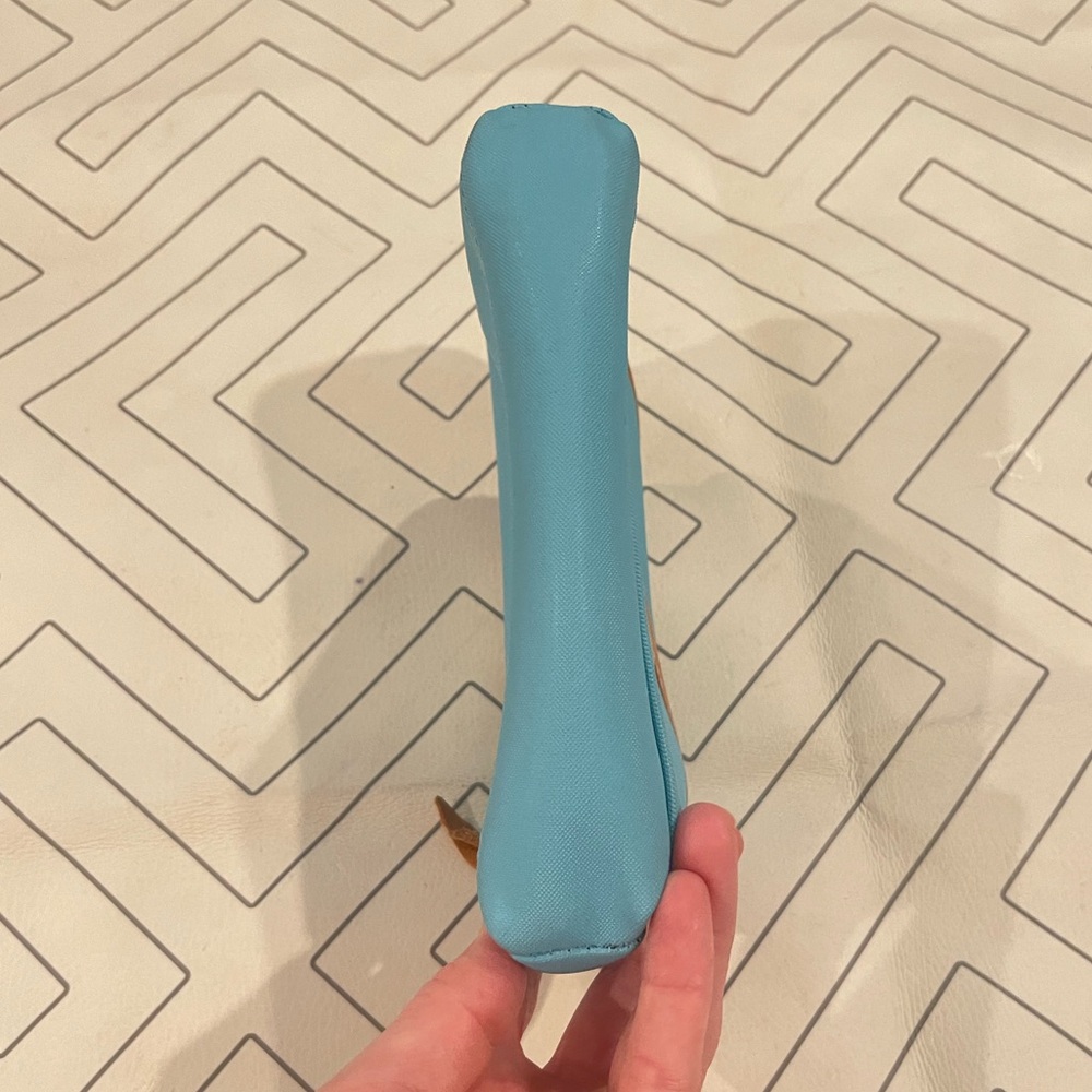 Jon Hart Blue Canvas Clutch - Picture 4 of 9